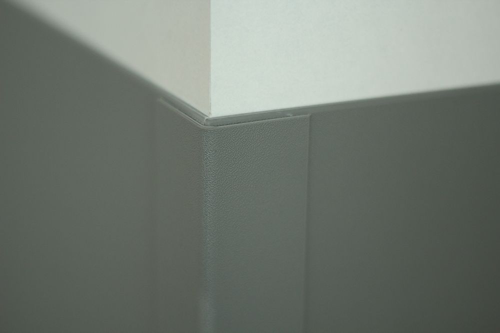 Außenecke aus gleichem Material für das Wandschutz-System PROTECT LINE der Duplex GmbH